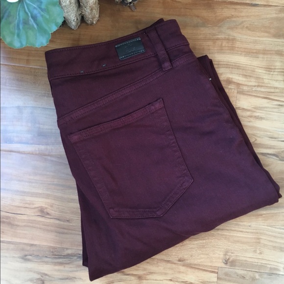 LRL Burgundy Jeans- Sz 10 - Picture 2 of 5